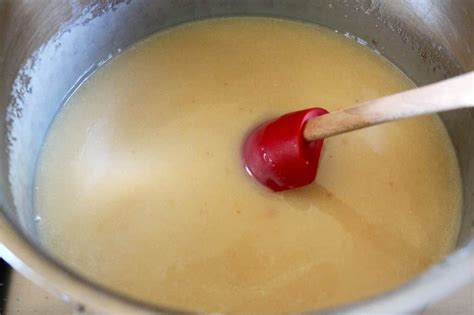 Making Caramel For Authentic Millionaire S Shortbread