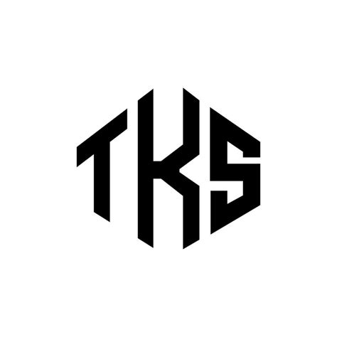 Création De Logo De Lettre Tks Avec Forme De Polygone Création De Logo