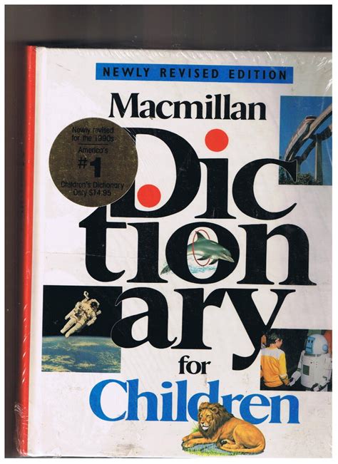 Macmillan Dictionary For Children Newly Revised Edition Etsy Uk