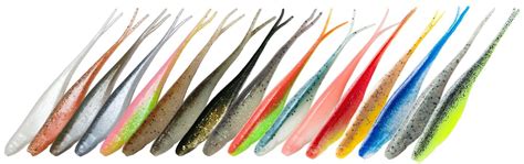 5 Pack Of Zman 5 Jerk Shadz Scented Z Man Soft Plastic Lures Choose Your Colour Ebay