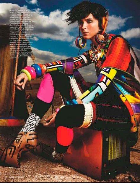 Mario Testino For British Vogue High Plains Drifter