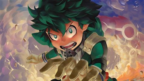 Customize and personalise your desktop, mobile phone and tablet with these free wallpapers! 15 My Hero Academia Backgrounds - WallpaperBoat