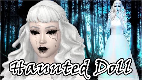Haunted Doll The Sims 4 Halloween Create A Sim Cc Links Youtube