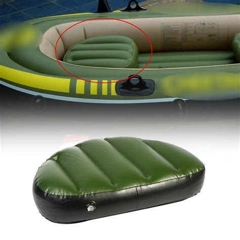 Otviap High Quality Pvc Green Fishing Boat Inflatable Cushion Boat Seat