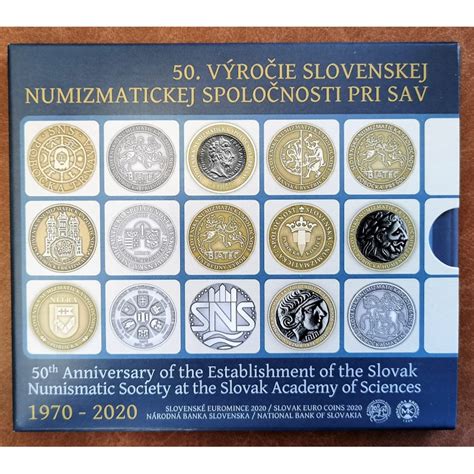 Euromince Mince Slovensko Sada Minc Slovensk Numizmatick