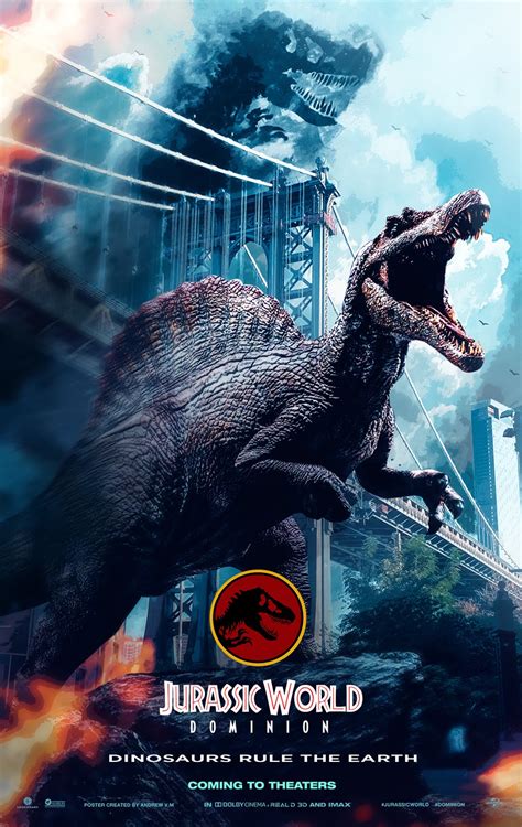 Jurassic World Dominion Poster S Fan Mades Hd 2021