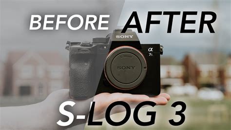 Sony A7s Iii Colour Grading S Log3 Footage Quickly Youtube