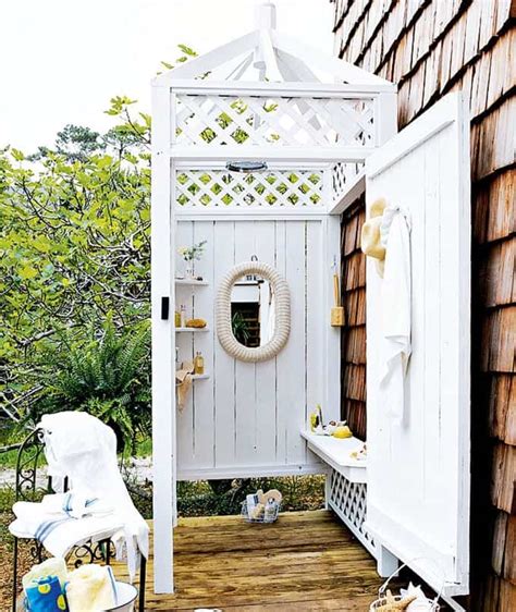 40 Best Outdoor Shower Ideas For Your Amazing Summertime