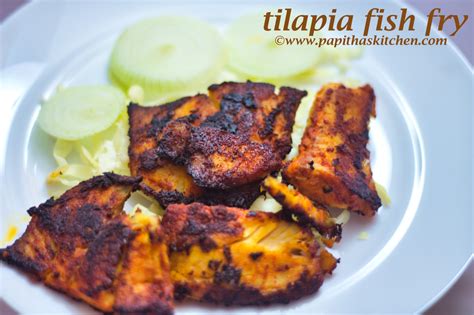 Tilapia Fish Fry Recipe Fish Fry Recipe Papithas Kitchen