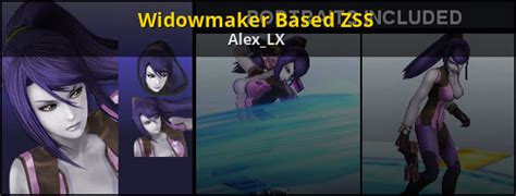 widowmaker based zss [super smash bros 3ds ] [mods]