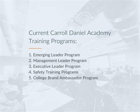 Join Our Team Carroll Daniel Construction