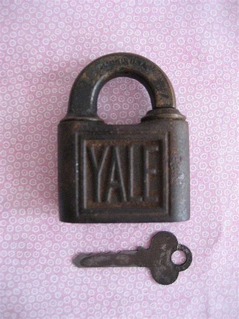 Vintage Antique Yale Lock Key Yale And Towne Mfc Co By Hoosiersavior