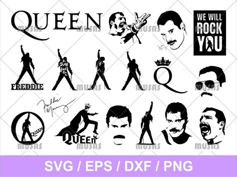 Queen Band Svg