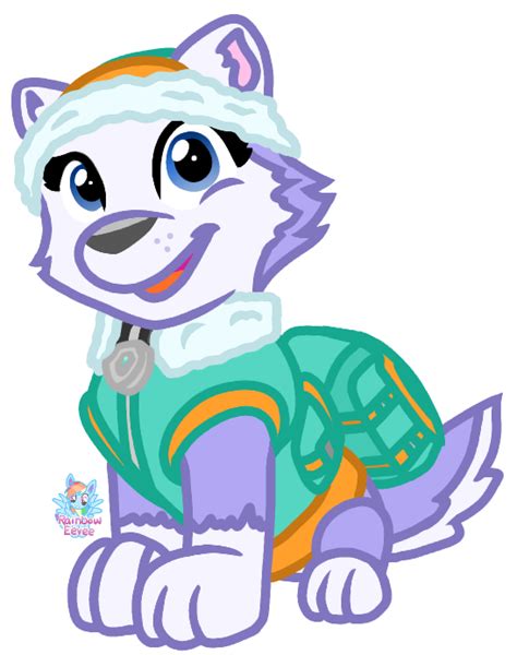 Paw Patrol Everest 1 By Rainboweevee Da On Deviantart