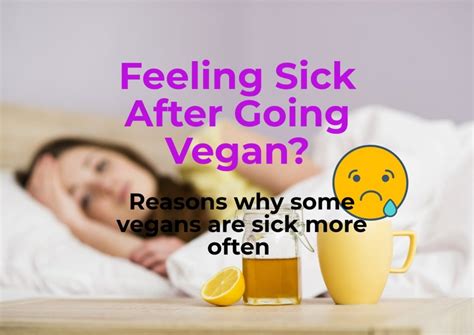 Feeling sick after going on a vegan diet | Feeling sick, Going vegan, Vegan