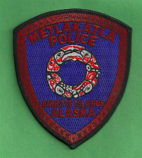 Metlakatla Alaska Tribal Police Patch