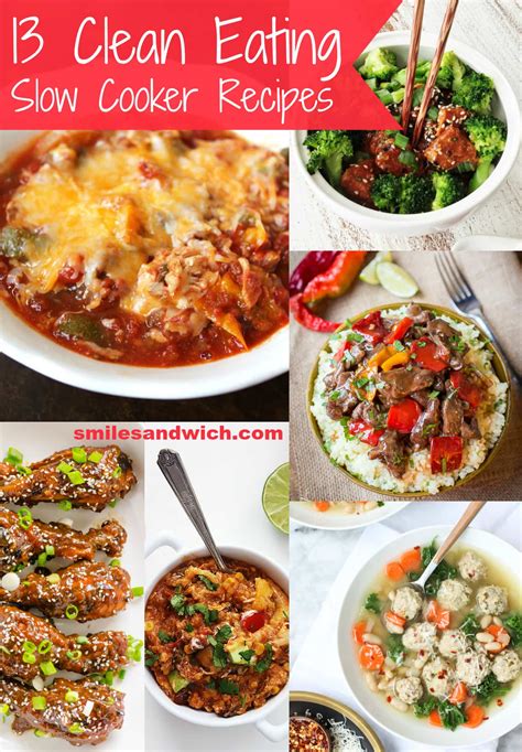 13 clean eating slow cooker recipes