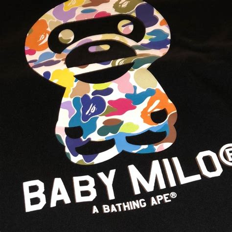 Bape Shirts Bape Baby Milo Multi Camo Tee Size Xl Poshmark