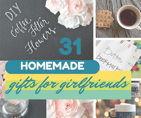 The best gifts for girlfriends are the ones they never think to get themselves. 31 Thoughtful, Homemade Gifts for Your Girlfriend