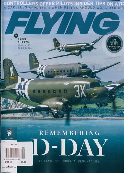 Flying Magazine Subscription Buy At Uk Aviation