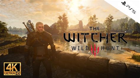 The Witcher 3 Wild Hunt Ps5 Modo 4k 30 Fps Y Modo 60 Fps Gameplay