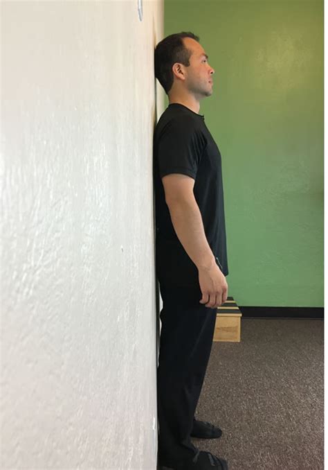 Wall Posture Exercise