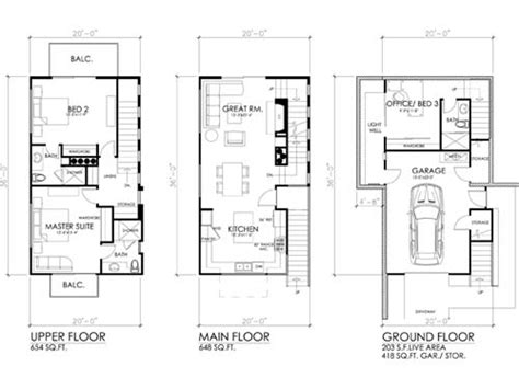 Contemporary house plans, also often referred to as modern house plans, are characterized by an absenc. bedroom design simple: Level 3-storey Contemporary House ...