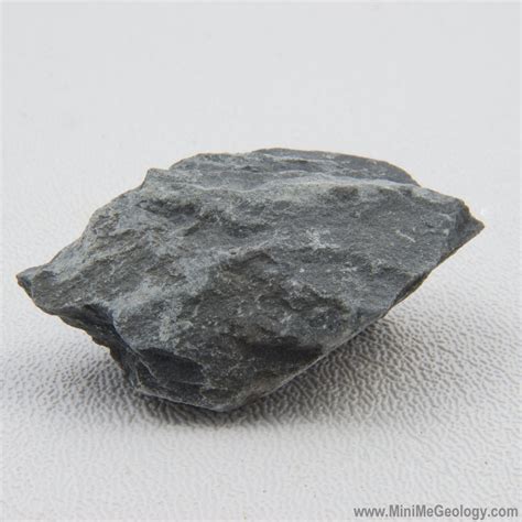 Gray Slate Metamorphic Rock Mini Me Geology