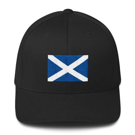 Scotland Flag Structured Twill Cap Cap Twill National Flag