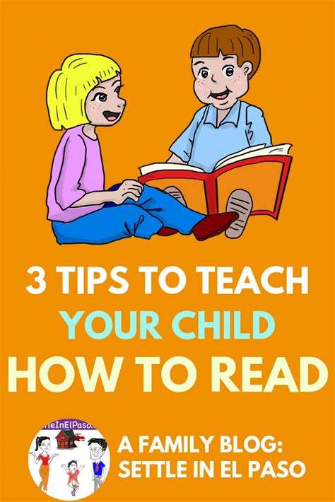 3 Tips To Teach Your Child How To Read Reading Programs For Kids
