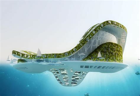 Lilypad Floating City Concept