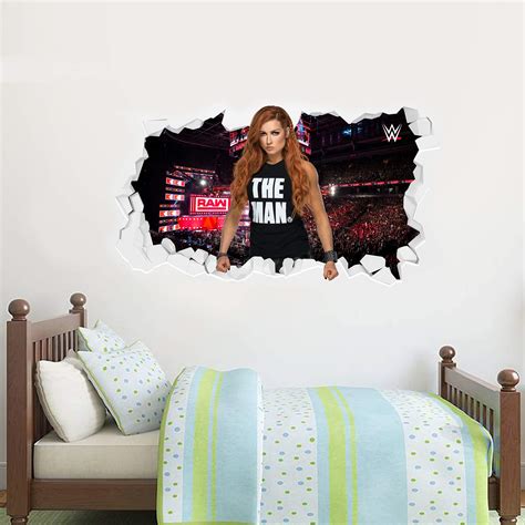 Buy Beautiful Game Wwe Wall Decal Becky Lynch Smashed Vinyl Sticker