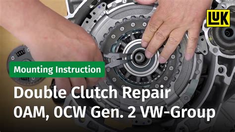 Dry Double Clutch Repair 0am0cw Trans Gen2 Vw Group With The Luk