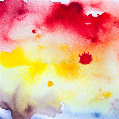 Colorful Abstract Watercolor Art Paintings On Paper Generative Ai