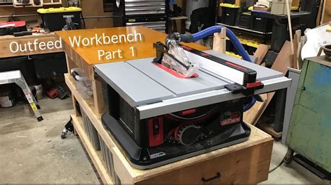 Sawstop Jobsite Pro Outfeed Workbench Diy Part 1 Youtube
