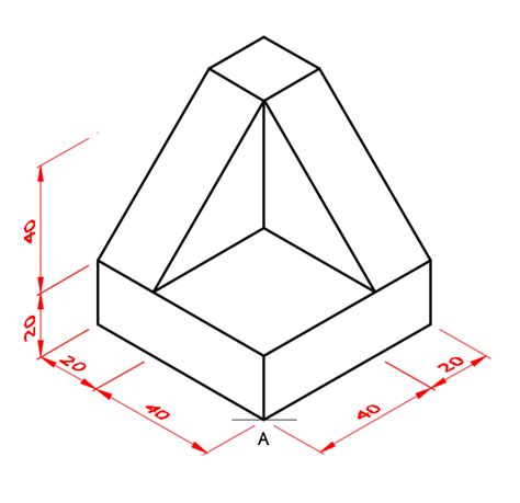 Isometric Projection Exercise 8