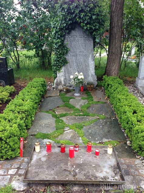 These are the mysterious circumstances and conspiracy theories about his death that the movie left out. Grave Site of Jochen Rindt (1942-1970) | BillionGraves
