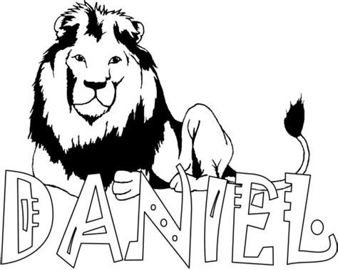 Daniel Coloring Page Coloring Pages