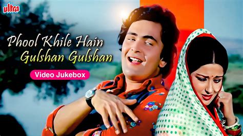 Phool Khile Hain Gulshan Gulshan 1978 Video Jukebox Rishi Kapoor