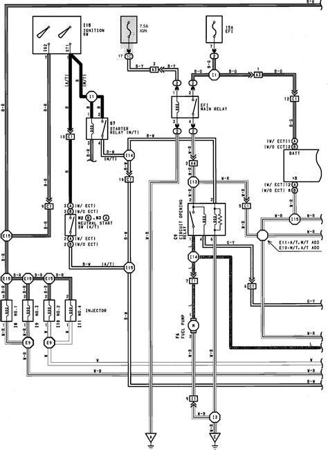 1992 Toyota 4runner Wiring Diagram Original Diagram Database