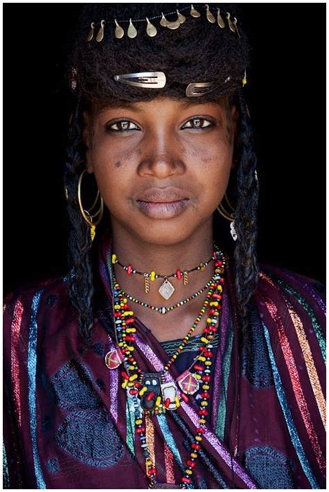 Africa Wodaabe Girl Eastern Niger ©john Kenny African Beauty Africa People African Women