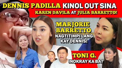 Sorry Dennis Padilla May Resibo 🔴 Marjorie Barretto Gigil Na Kay