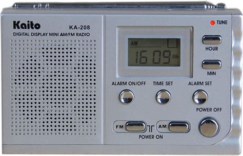 kaito ka208 super mini size am fm radio with lcd digital display for fine tuning