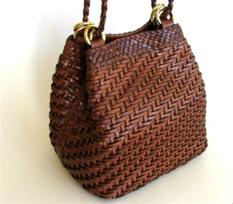 Brown Leather Shoulder Bag Purse