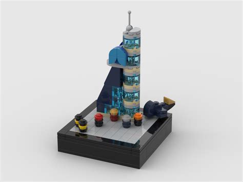Lego Moc Mini Set 76166 Avengers Tower Battle By Gabizon