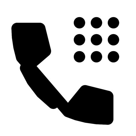 Phone Dial Vector Svg Icon Svg Repo