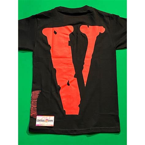 Vlone Vlone Nav Good Intentions Tee Black Grailed