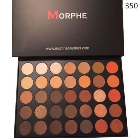 Professional 35 Color Morphe Brushes 35o 350 Eyeshadow Palette Nature