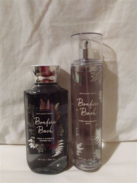 Brand New Bath And Body Works Bonfire Bash Fragrance Mist And Shower