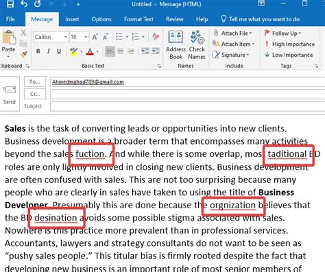 How To Do Spell Check In Outlook Complete Guide Officedemy Com Free Tutorials For